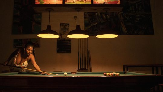 SandySton play billiard in sexy dress - #6
