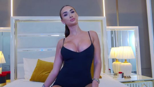 AnnaKarev Sexy black bodysuit video teaser cover image