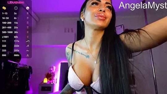 Hot Live show Screenshots of AngelaMyst on November 3, 2024 - #1