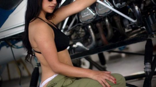 SammyHoffman Sexy Photoshoot with a plane - #5